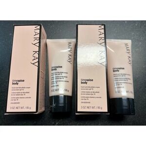 MARY KAY TIMEWISE Hand‎ & Decolette Cream SPF 15 2 Tube 3 Oz NOS Exp 8/12 & 5/13